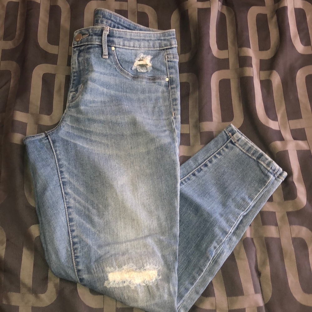 Skinny stretch jeans